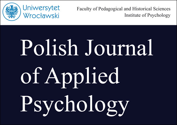 Polish Journal of Applied Psychology