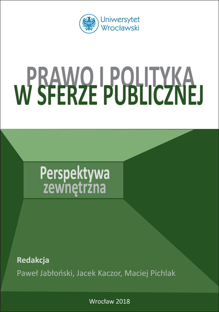 Prawo i polityka w sferze publicznej : perspektywa zewnętrzna
